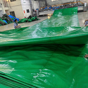 Bâche en PE verte personnalisable, haute durabilité, grande capacité, bâche robuste avec variations de taille et de couleur sur mesure - Product Image 2