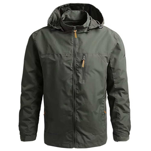 Veste softshell personnalisée de haute qualité pour homme, imperméable et coupe-vent, pour la randonnée hivernale, la pêche, les vêtements décontractés de plein air - Product Image 1