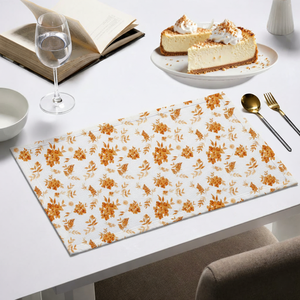 Sets de table en tissu de coton épais, lavables, résistants à la chaleur, protège-tables de salle à manger - Product Image 1