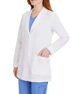 Bata de Laboratorio Protectora Resistente a Fluidos, Uniforme Médico, Ropa para Hospital y Clínica, Suministro al por Mayor, MOQ Bajo, OEM 2026 - Product Image 1
