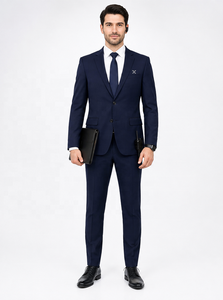 Uniforme personnalisé pour hommes à manches longues en viscose pour le service client de compagnies aériennes |   Service OEM/ODM - Product Image 1