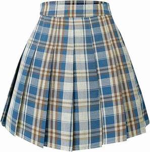 Mini-jupe écossaise plissée sur mesure pour femme, uniforme scolaire, livraison rapide, commandes en gros, directement de l'usine - Product Image 6