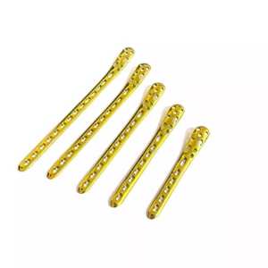 Plaques médiales distales de tibia pour chevaux, en acier, implant orthopédique vétérinaire, lot de 10 pièces, instruments chirurgicaux réglables et durables - Product Image 3