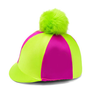 หมวกขี่ม้าสแตนเลสสตีลรูปหัวใจสีชมพูสดแบบกำหนดเองได้ ใช้ซ้ำได้ มีสไตล์ สำหรับวันแข่งม้า - Product Image 1