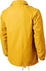 High Quality Pocket Closure Men <b>Coaches</b> Jacket Quick Dry Breathable Winter Custom Logo OEM Service <b>Coaches</b> Jacket For Sale - Product Image 3
