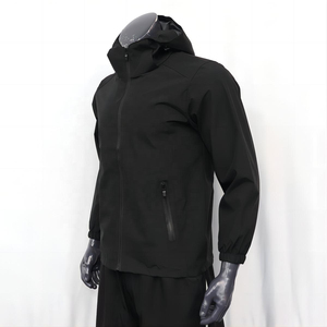 Custom made Design High Quality 10 Pcs MOQ Jogging <b>Tracksuit</b> Waterproof Reflective Men Nylon Windbreaker Jacket and pant sets - Product Image 1