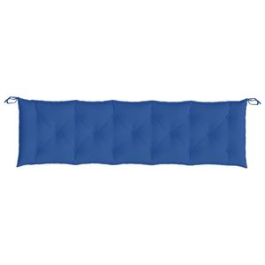 Set di 2 Cuscini Blu in Tessuto Oxford per Panchine da Giardino, 100% Poliestere, Eleganti Cuscini da Esterno - Product Image 6