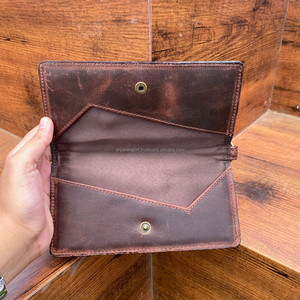 กระเป๋าสตางค์หนังแท้สำหรับผู้หญิงหนังวัวลายดอกไม้แบบตะวันตกสามารถปรับแต่งได้ตามต้องการ - Product Image 4