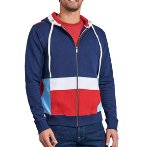 Vente flash - Sweat à capuche zippé pour homme avec logo personnalisé, design uni avec poche, sweat à capuche zippé décontracté pour homme - Product Image 1