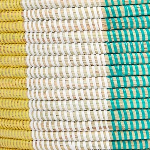 Cesta de Almacenamiento Tejida a Rayas, Decoración para el Hogar, Cesta de Almacenamiento Hecha a Mano, Venta al por Mayor, Ecológica, Hecha en Vietnam - Product Image 3