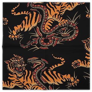 OEM 2026 Vente en gros en stock Foulards ethniques personnalisés en soie imprimée avec logo, haute qualité, toutes saisons, extérieur, unisexe, mode, doux - Product Image 5
