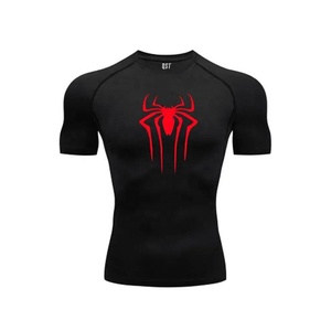 OEM Men's Premium Quality Rash Guard Spandex Gym Fitness Jiu Jitsu Kimono Sublimation Printed <b>Compression</b> <b>Shirt</b> Stretch Boxing - Product Image 5