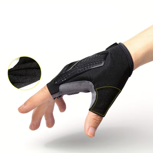 Best Quality Half Finger Breathable <b>Cycling</b> Gloves For Adult Hand Protection Outdoor Sport Riding Gloves Pull On Closure - Product Image 4