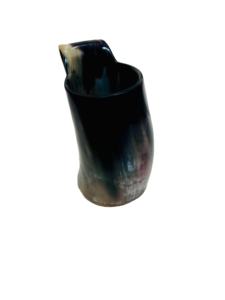 8\" Long Highly Polished Viking Drinking Horn <b>Mug</b> <b>Large</b> 35-40oz Capacity Best Bull Horn for Parties - Product Image 5