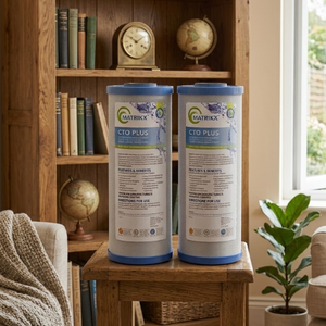 Filtro Orgánico de Reducción de Contaminantes, Sistema de Pre-Filtración para Toda la Casa, Suministro para 1 Año, Carbón de Alta Resistencia - Product Image 1