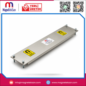 Imán de Neodimio de Grado Industrial N35, Placa Magnética de 760x150x25 mm para Sistemas de Cinta Transportadora de Clasificación de Legumbres, Separación Ferromagnética - Product Image 2