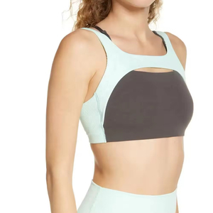 Sujetadores Deportivos de Yoga para Mujer, Hechos en Pakistán, de Alta Calidad, Ligeros, con Logotipo Frontal Simple, Tallas Grandes, Transpirables y Elásticos en Cuatro Direcciones - Product Image 4