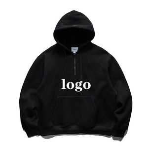 Ensemble sweat à capuche oversize et jogging unisexe personnalisé avec logo, 100 % coton, imprimé et brodé, style streetwear anime vierge - Product Image 2
