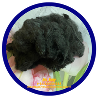 Fibre de polyester 100% - Meilleur prix - Noir uni 3D - Grade A - Fabricant Vikohasan - Pour le rembourrage de jouets, oreillers, coussins et rembourrages