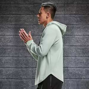 Sudaderas con Capucha Personalizadas con Logotipo, de Algodón Grueso, Talla Grande, para Hombre, Estilo Francés, Lavado Ácido - Product Image 6