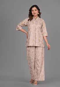 Ensemble coordonné imprimé en coton de haute qualité avec tissu doux et confortable pour un prix de gros optimal - Product Image 2