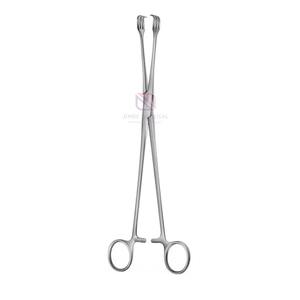 Tenaculo Uterino Manual de Acero Inoxidable de Alta Calidad Premium |   Instrumento Quirúrgico Ginecológico con Certificación ISO - Product Image 1
