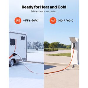 Cavo di Alimentazione per Camper 30 Amp 25 Piedi Resistente 125V 3750W Calibro 10/3 STW NEMA TT-30P a L5-30R con Blocco a Torsione - Product Image 5