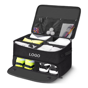 Bolsa Organizadora de Golf Plegable y Portátil para Maletero de Auto, con Múltiples Compartimentos, para Almacenamiento de Artículos de Golf - Product Image 1
