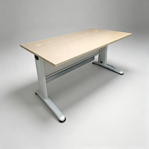 Modern Durable AY <b>Office</b> System Conference <b>Table</b> Rectangular Shape Metal Legs Melamine Finish for Professional Home <b>Office</b> Setup - Product Image 4