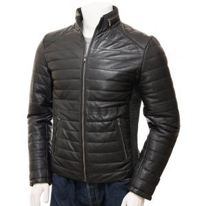 Chaqueta de Cuero para Hombre con Logotipo Personalizado de Alta Calidad, Estilo Urbano, Nueva Chaqueta de Invierno - Product Image 3