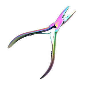 Professional Stainless Steel Hair <b>Extensions</b> Plier For Micro Link/<b>beads</b> Rainbow Multi-color Hair <b>Extension</b> Tools - Product Image 2