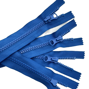 Fermeture éclair simple en résine à bas prix, spéciale pour vestes, vêtements de sport, sacs à dos personnalisés, fermeture éclair en plastique à queue ouverte - Product Image 2