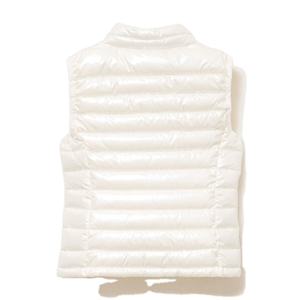 Veste courte matelassée personnalisée pour filles, coupe droite, col montant, thermique, pour l'extérieur, avec fermeture éclair - Product Image 6
