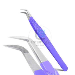 Pinces à cils de couleur unie en vente, nouveau design, pinces à cils professionnelles - Product Image 2