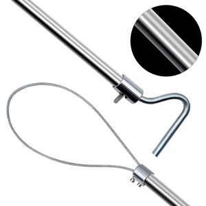 Herramienta Manual para Capturar Cerdos Optitech Healthcare Silver con Gancho y Cuerda, Certificación CE, 11 Posiciones de Mandíbula, Grado Quirúrgico para Uso en Granjas PS-7417 - Product Image 5