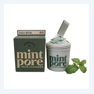 gentle facial <b>cleanser</b> Edelground Mint <b>Pore</b> Pack <b>Cleanser</b> 105ml face wash facial <b>cleanser</b> face wash cream facial wash <b>cleanser</b> - Product Image 4
