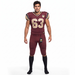 Uniforme de football américain moderne conçu pour la vitesse, le confort, la flexibilité et des performances fiables lors de chaque match. - Product Image 1