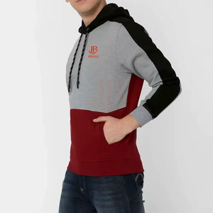 Sweats à capuche pour hommes adultes, prix de gros, écologiques, manches longues, poches latérales, style streetwear, respirants - Product Image 3