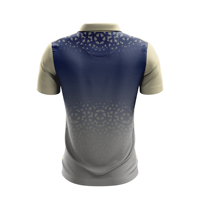 T-shirt à manches courtes pour homme, 100 % polyester, imprimé par sublimation, haute qualité, anti-boulochage, respirant, pour le golf et le tennis