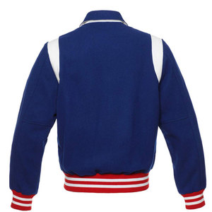 Wholesale Custom Logo <b>Men's</b> Varsity <b>Jacket</b> Bomber Letterman College Plus Size <b>Baseball</b> Varsity <b>Jackets</b> - Product Image 3