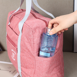 Sac de sport décontracté en nylon vert grande capacité 30-40L, fermeture éclair, sangle réglable, poignée souple, utilisation en salle de sport, unisexe - Product Image 6