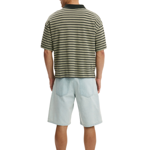 Comfortable Men's <b>Denim</b> Shorts <b>Denim</b> <b>Fabric</b> Wholesale Customizable Cotton - Product Image 5