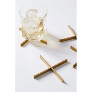 Premium <b>Silver</b> Metal <b>Coaster</b> Set for Tableware Decorative Round Drink <b>Coasters</b> Elegant Hospitality Supply Wholesale Decor Mat - Product Image 2
