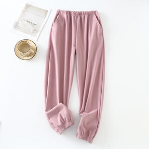 Nuevas llegadas: Pantalones deportivos casuales de algodón para mujer, diseño nuevo, joggers de mujer al por mayor en tejido polar. - Product Image 4