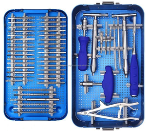 Juego de Instrumentos Quirúrgicos Ortopédicos de Precisión Mundial, Kit Manual de Extracción de Tornillos de Titanio, Certificado CE ISO13485 Clase I - Product Image 6