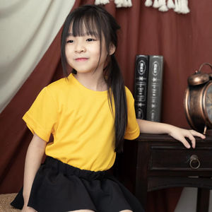 T-shirt unisexe pour enfants Ultifresh à col rond et manches courtes, logo uni au dos, écologique, respirant, séchage rapide, 100% polyester - Product Image 4