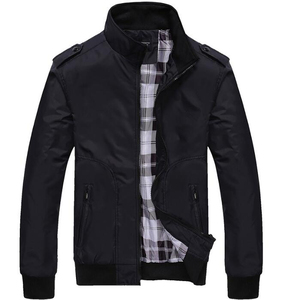 2026 Men Fashion Slim Stand <b>Jacket</b> Casual Windbreaker Coat for Spring Autumn <b>Jacket</b> with <b>Canvas</b> Outerwear New Hot Windbreaker - Product Image 1