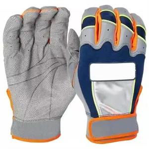 NOVERA INDUSTRIES Nouveaux gants de frappe en cuir pour enfants, élégants, à prix abordable, personnalisables, avec fermeture auto-agrippante, pour baseball/softball - Product Image 4