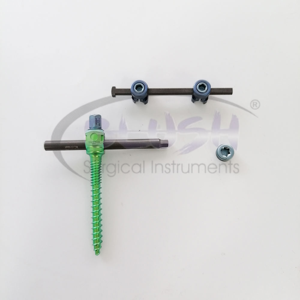 Disposable Titanium Alloy Domino Connector-Class III Orthopaedic Implant 5.5 System Posterior Spinal Fixation By <b>Blush</b> Surgical - Product Image 2