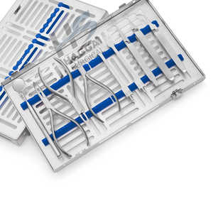 Kit de Instrumentos Periodontales, Juego de Instrumentos para Implantes Dentales, Cirugía, Ortodoncia, Acero Inoxidable, Manual, Reutilizable, Autoclavable - Product Image 6